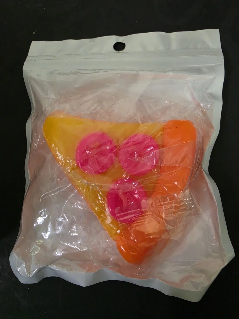 Squishie Peace Of Cake & Pizza Slice Stress Toy